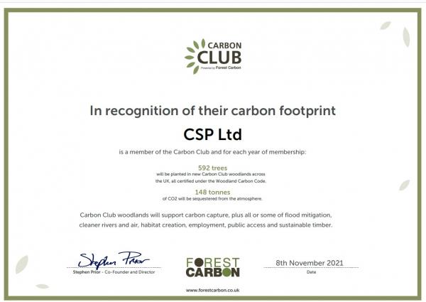 Carbon Certificate